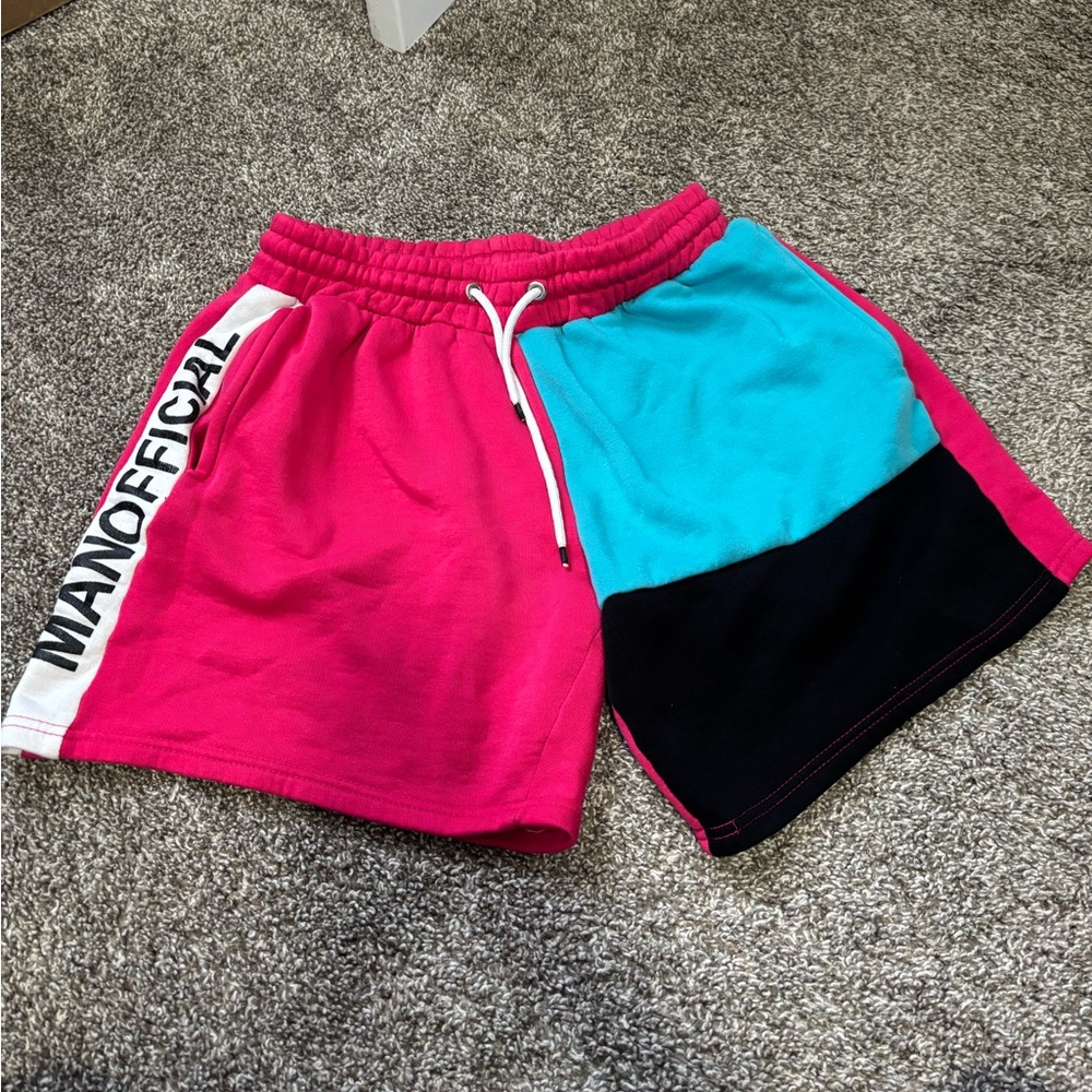 Multi colored shorts
